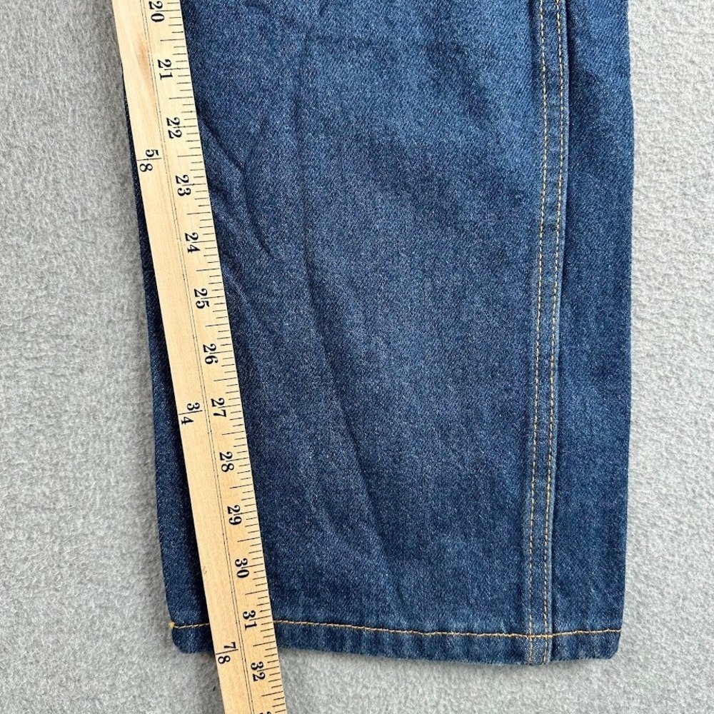 Dickies Mens Relaxed Fit Straight Leg Jeans Dark Wash Blue Size 33x32 Cowboy - Picture 7 of 8